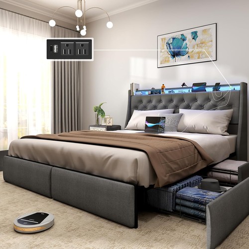 Upholstered king queen full - ,