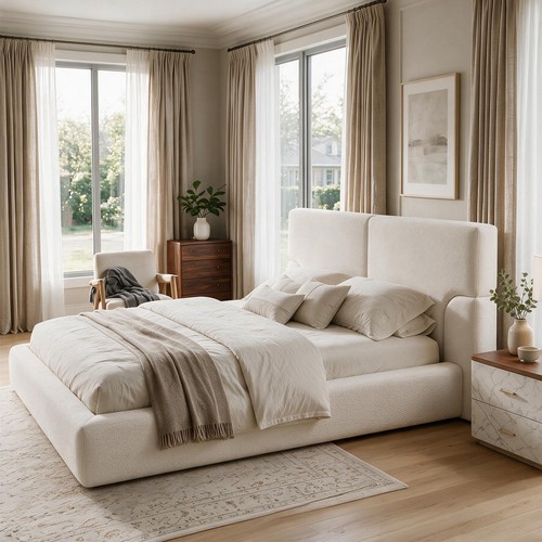 Modern low profile - low, bed